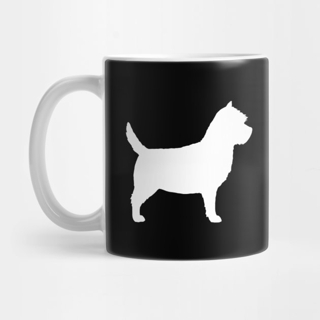 Norwich Terrier Silhouette by Coffee Squirrel